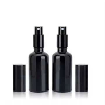 Flacon vaporisateur en verre noir avec tête fine – Élégance et précision pour vos parfums et cosmétiques - Fati Pack Emballage C