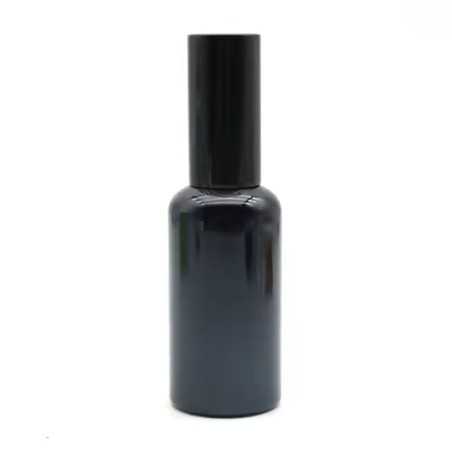 Flacon vaporisateur en verre noir avec tête fine – Élégance et précision pour vos parfums et cosmétiques - Fati Pack Emballage C