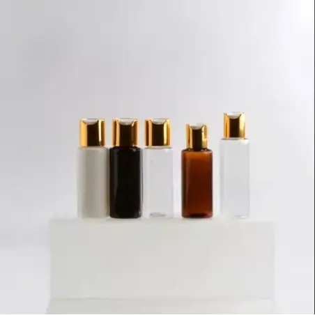 Bouteille d'emballage pour cosmétiques en plastique PET avec bouchon Flip Top - Fati Pack Emballage Cosmétique Maroc