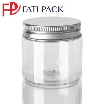 Pots en plastique transparent avec couvercle aluminium - Fati Pack Emballage Maroc