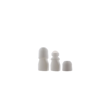 Flacon déodorant en gros en plastique noir et avec roll-on PET transparent design élégant - Fati Pack Group Emballage Maroc