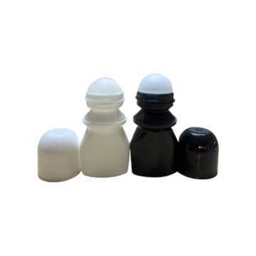 Flacon roll-on noir en plastique pour déodorant — vente en gros, design élégant et résistant - Fati Pack Group Emballage Maroc
