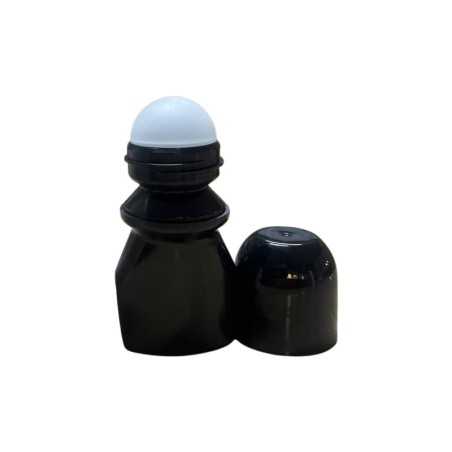 Flacon roll-on noir en plastique pour déodorant — vente en gros, design élégant et résistant - Fati Pack Group Emballage Maroc