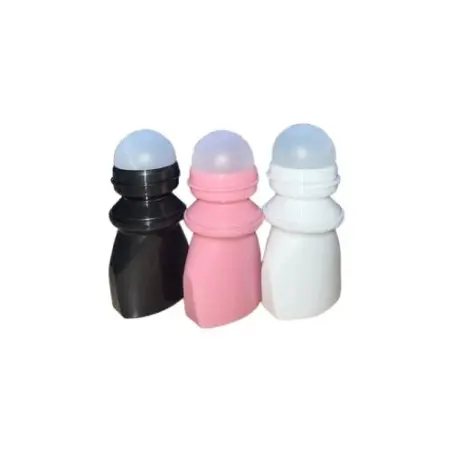 Flacon Roll-On Cosmétique en Plastique avec Bille Rotative Pour Déodorant et Huile Parfumée - Fatipack Group Emballage Maroc