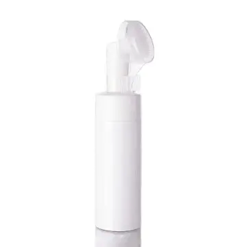 Nouveau ! Flacon en plastique blanc cosmétique à pompe moussante avec brosse nettoyante - Fatipack Group Emballage Maroc Nouveau ! Flacon en plastique blanc cosmétique à pompe moussante avec brosse nettoyante - Fatipack Group Emballage Maroc