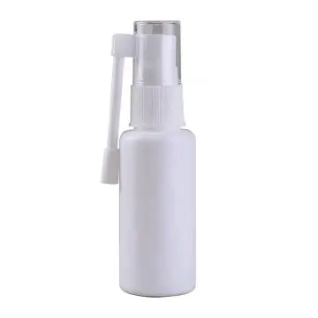 Bouteille en plastique HDPE blanche Bouteille de pulvérisation de gorge, nasale ou orale - Fatipack Group Emballage Maroc
