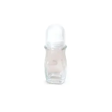 Flacon Déodorant en Verre Transparent avec Bille Applicatrice - Fatipack Group