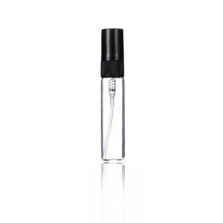 Flacon Testeur de Parfum 5Ml Transparent avec spray noir - Fatipack Emballage Maroc