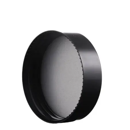 Pots en Verre Marron Ambré Haute Qualité avec Couvercle Noir Étanche - Fatipack Group Emballage Maroc