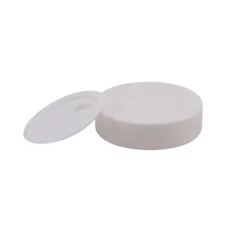 Pots Cosmétiques en Verre Givré Semi-Transparent avec Couvercle Blanc - Fatipack Group Emballage Maroc