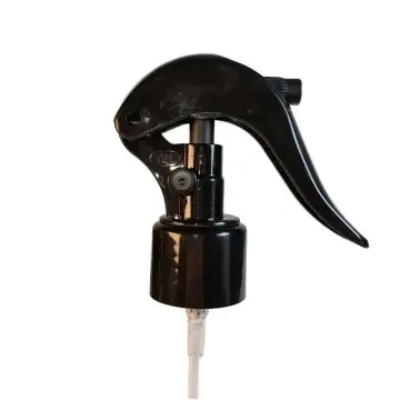 Flacon vaporisateur en plastique PET blanc avec pulvérisateur à gâchette noir - Fatipack Group Emballage Maroc