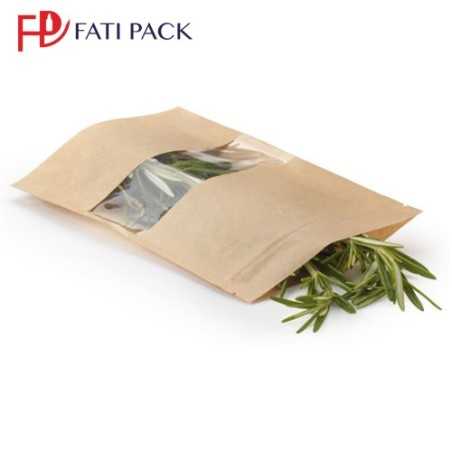 Sachet Kraft pour l'Emballage Alimentaire - Disponible en Gros au Maroc - Fati pack packaging