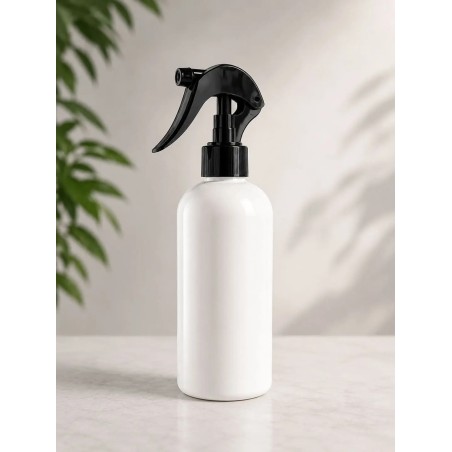 Flacon PET Blanc 500 ml avec Pulvérisateur noir Professionnel pour Emballage Cosmétique - Fatipack Group Emballage Maroc