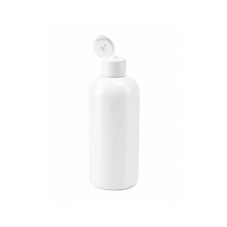 Flacon PET Blanc 500 ml avec Bouchon Flip Top pour Emballage Cosmétique - Fatipack Group Emballage Maroc