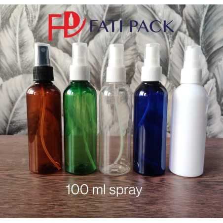 Bouteilles en plastique avec spray différents couleurs - Fati Pack Packaging Maroc