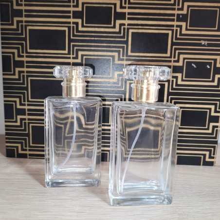 Vaporisateur de Parfum en Verre Transparent - Emballage au Maroc en gros chez Fati Pack