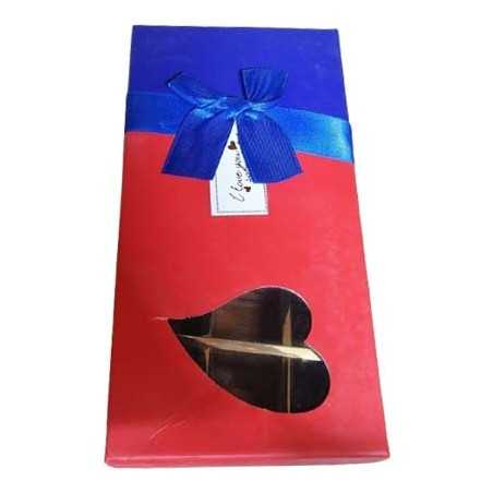 Boîtes à Chocolat en Carton Faites à la Main avec Séparateurs, Idéales pour un Cadeau de Saint-Valentin - Fati Pack Packaging Ma