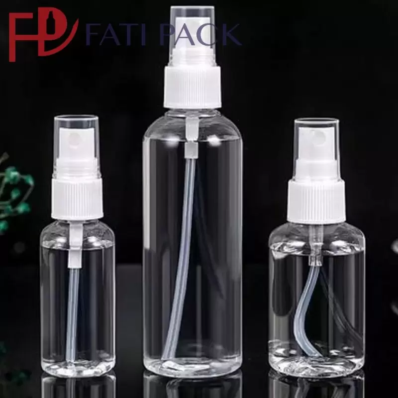 Pack de10 flacons Spray en Plastique 30ml Transparent, Vaporisateur