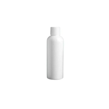 Bouteille vide en plastique blanc PET 50ml, avec couvercle à vis blanc pour l'emballage cosmétique - Fati Pack Casablanca