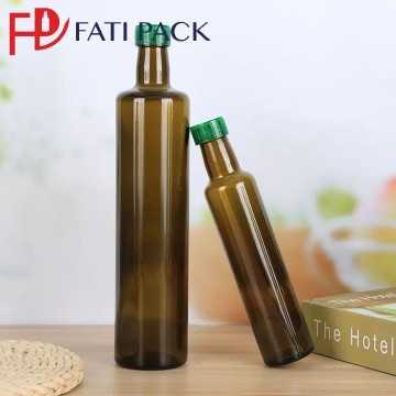 Bouteille carrée en verre Marasca avec couvercles - Fati Pack Packaging Maroc