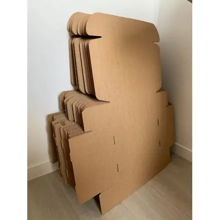 Boîte postale en carton ondulé pour livraison express et commerce électronique - Fati pack emballage Maroc