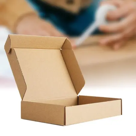 Boîte postale en carton ondulé pour livraison express et commerce électronique - Fati pack emballage Maroc