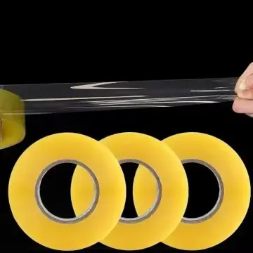 Ruban adhésif durable de film d'étanchéité de carton jaune clair pour sceller et emballer - Fati pack packaging Maroc