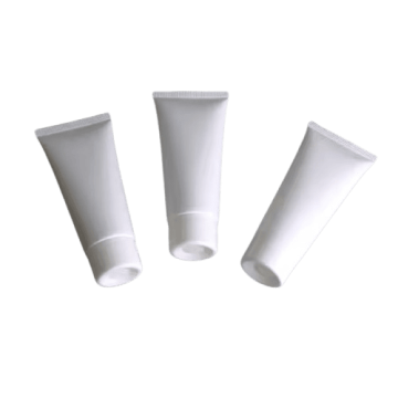 Tube de Distribution en Plastique Blanc avec Fermeture à Vis pour Cosmétiques - Fati pack packaging Maroc