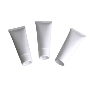 Tube de Distribution en Plastique Blanc avec Fermeture à Vis pour Cosmétiques - Fati pack packaging Maroc