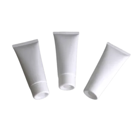 Tube de Distribution en Plastique Blanc avec Fermeture à Vis pour Cosmétiques - Fati pack packaging Maroc