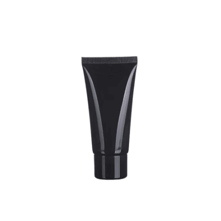Tube en plastique noir souple avec bouchon à vis pour lotions et crèmes - Fati Pack Group Maroc