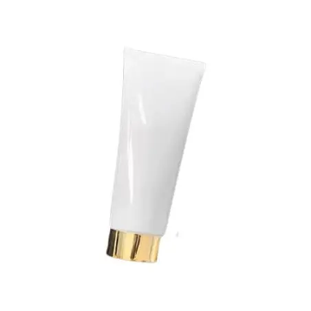 Tube Souple Blanc avec Bouchon à Vis Doré - Fati pack Emballage Maroc