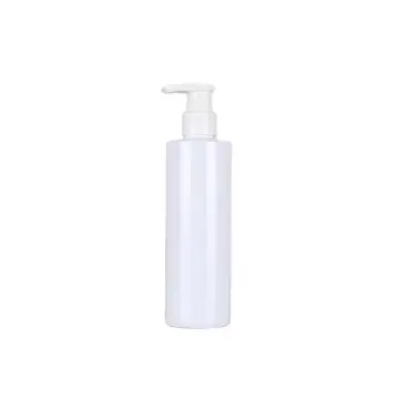 Flacon en plastique blanc avec pompe pour lotion et crème - Fati Pack emballage cosmétique Maroc