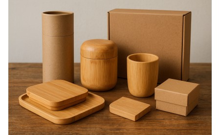 Les matériaux d’emballage éco-responsables : PLA, bambou et carton recyclé