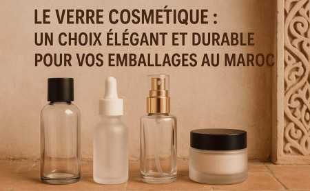 Le verre cosmétique : un choix élégant et durable pour vos emballages au Maroc