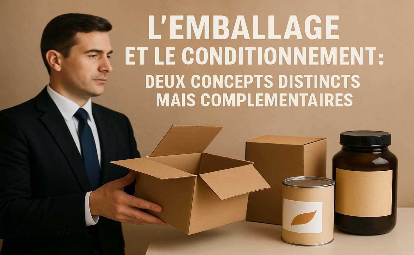L'emballage et le conditionnement : deux concepts distincts mais complémentaires